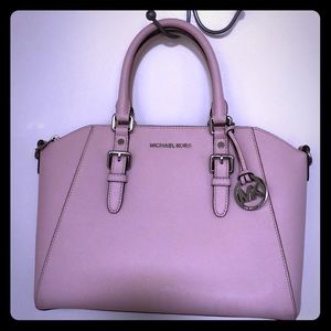 Michael Kors CIARA Leather Satchel